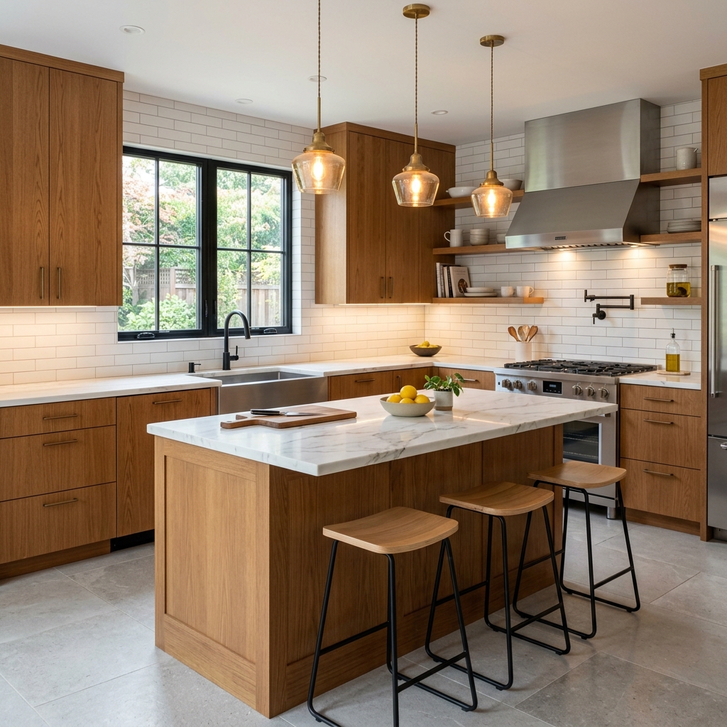 Cocina integral moderna
